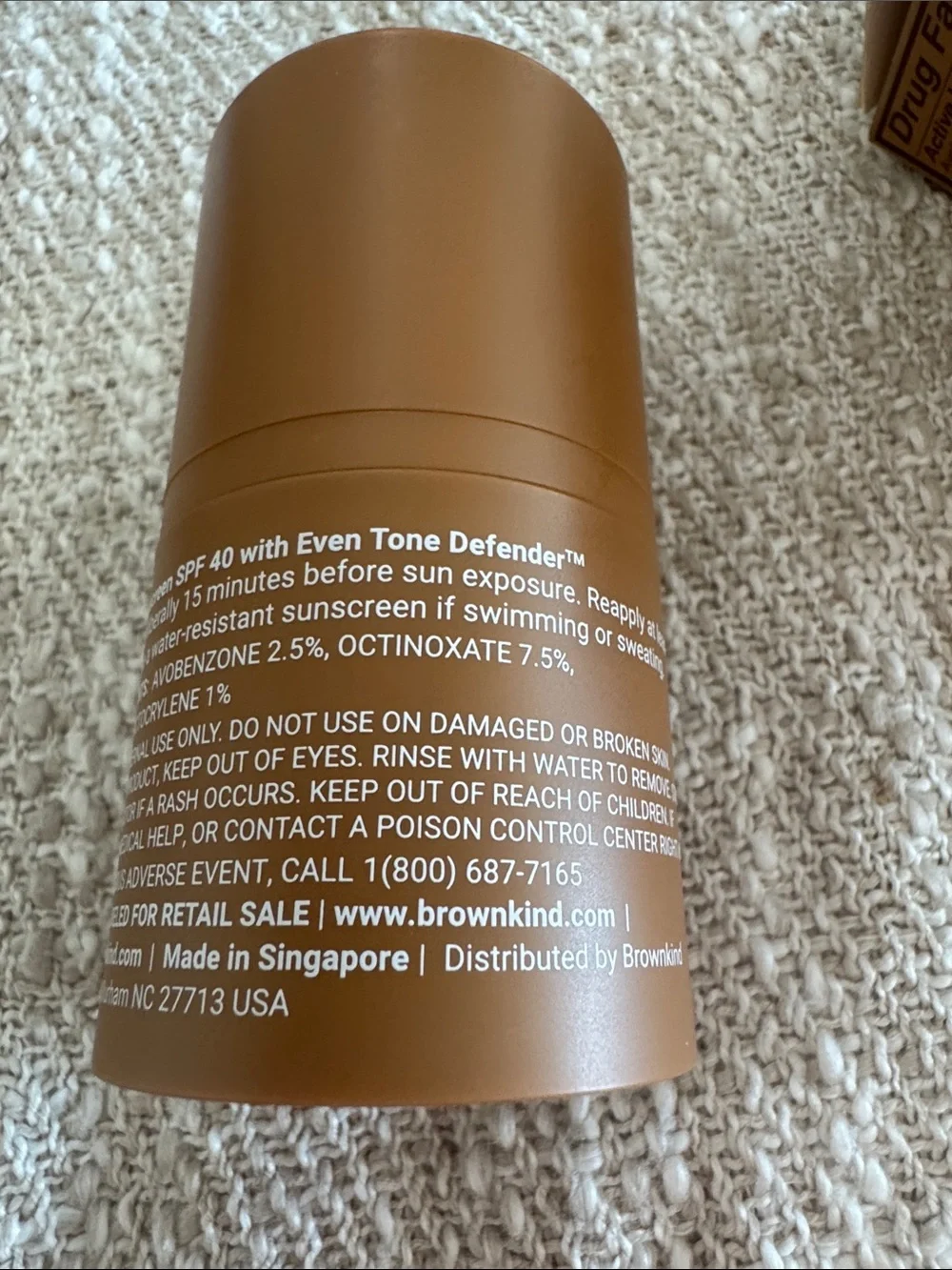 Sheer Facial Sunscreen SPF 40 – Brown Kind
